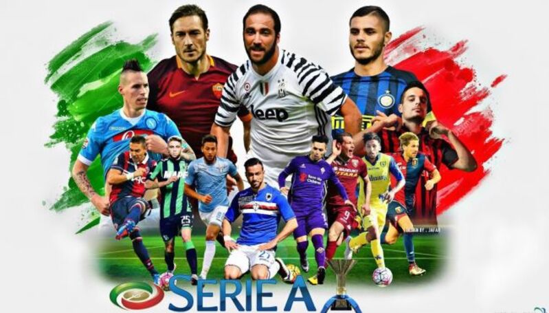 Các đội bóng được tìm kiếm lịch thi đấu Ý nhiều nhất 