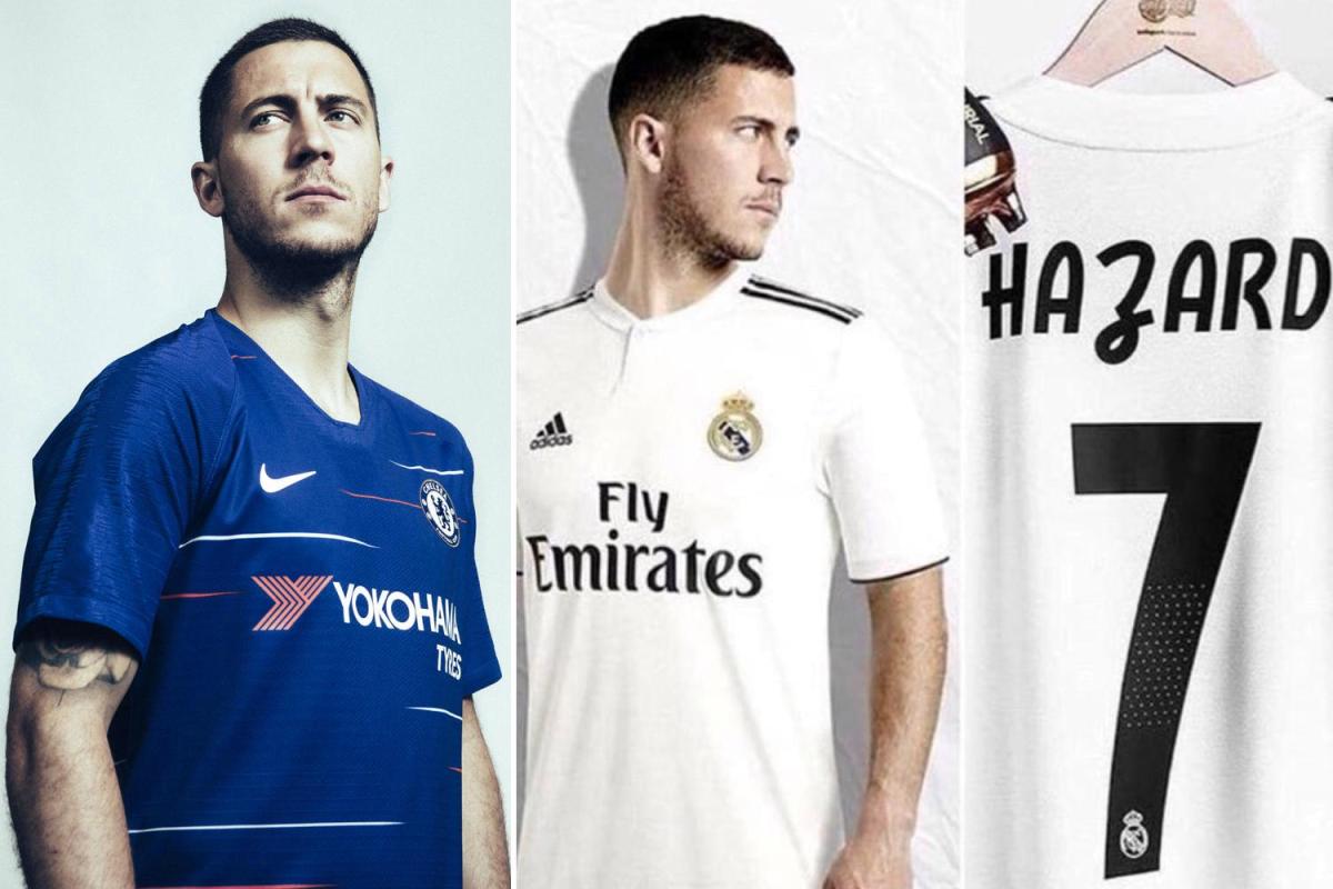 Tiết lộ số áo của Hazard tại Real Madrid
