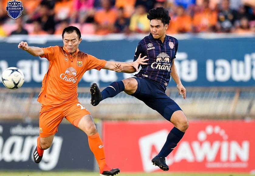 Kết quả tỷ số Sukhothai 1-1 Buriram, Thai League 2019