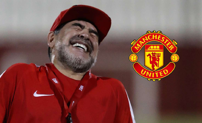 Huyền thoại Maradona tự tin dẫn dắt MU thay Solskjaer