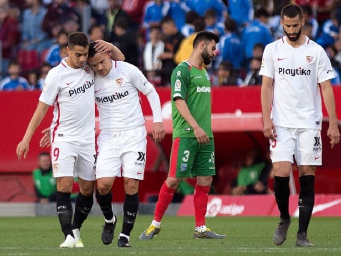 Cuộc đua top 4 La Liga: Sevilla yếu thế
