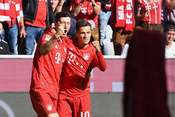 Bayern Munich 4-0 Cologne: Lewandowski và Coutinho rực sáng Bayern Munich 4-0 Cologne: Lewandowski và Coutinho rực sáng