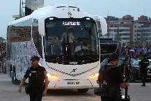 Xe bus Real Madrid gặp tai nạn ở Leipzig trước trận đấu ở Champions League