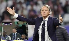 HLV Mancini chán nản bỏ dở loạt phạt đền Saudi Arabia vs Hàn Quốc